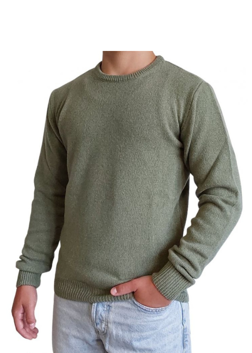 Maglia Uomo Girocollo Cashmere Rigenerato Finezza 7