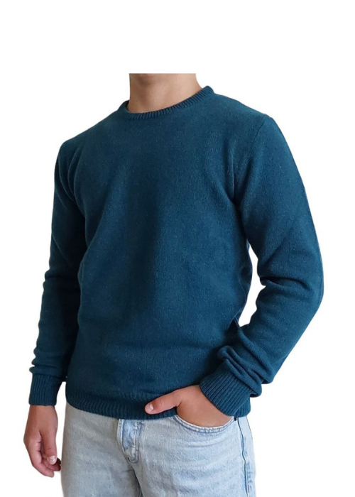 Maglia Uomo Girocollo Cashmere Rigenerato Finezza 7