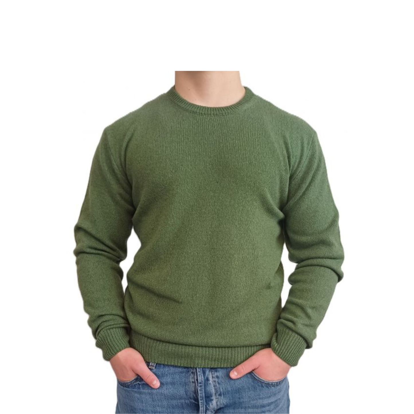 Maglia Uomo Girocollo Cashmere Rigenerato Finezza 7