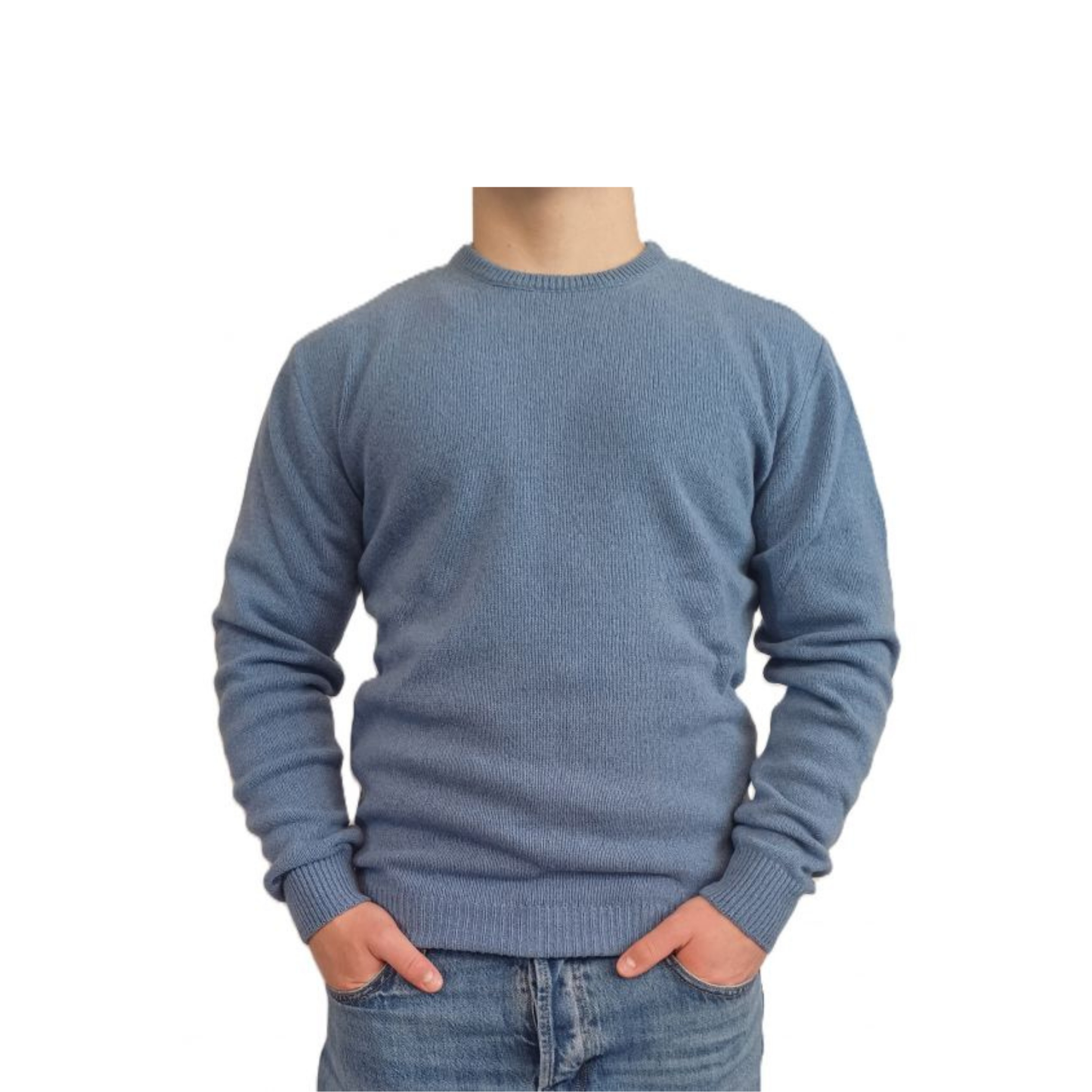 Maglia Uomo Girocollo Cashmere Rigenerato Finezza 7
